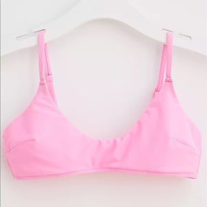 ✨3 for $25✨ Aerie Pink Scoop Bikini Top